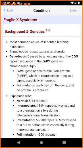 Genetics 4 Medics screenshot