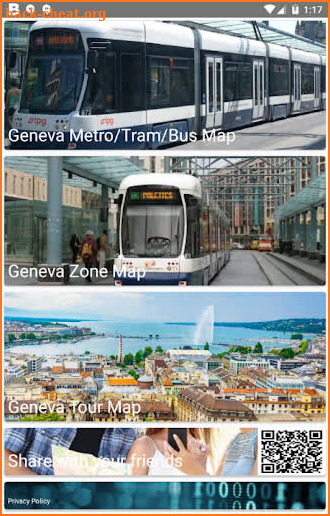 Geneva Metro/Bus/Tram Map Offline ジュネーヴ・メトロ・バスの地図 screenshot