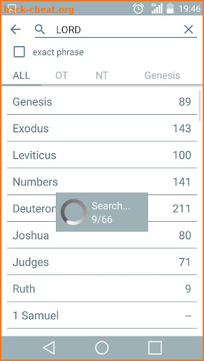 Geneva Study Bible screenshot