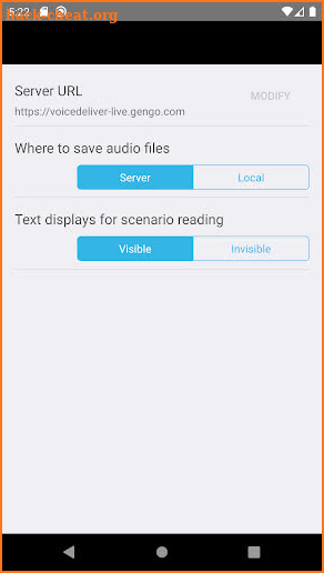 Gengo Voice Deliver screenshot
