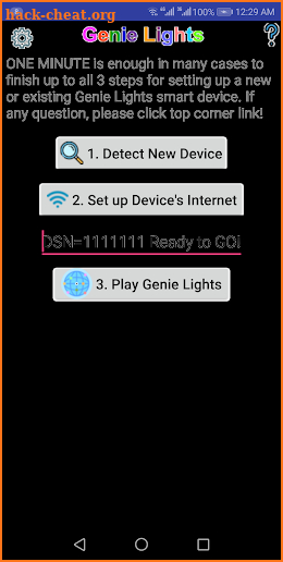 Genie Lights, IoT Lights, Digital Lights screenshot