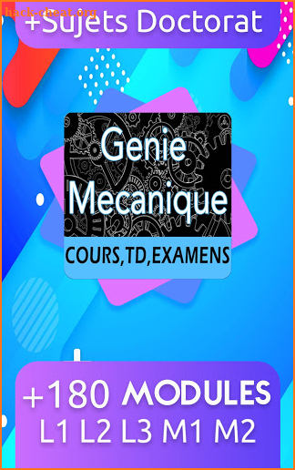 Genie Mecanique screenshot