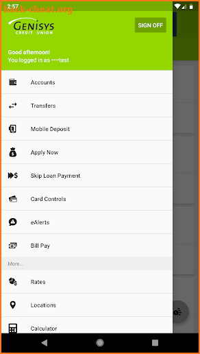 Genisys Mobile Banking screenshot