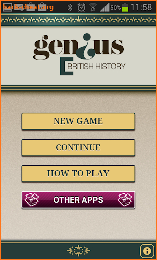Genius British History Quiz screenshot