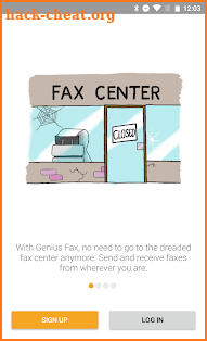 Genius Fax screenshot