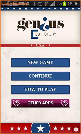 Genius US History Quiz screenshot