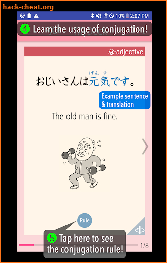 GENKI Conjugation Cards screenshot