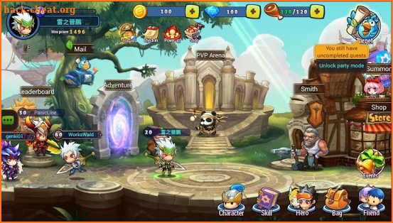 Genki Heroes screenshot