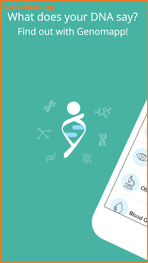 Genomapp. Squeeze your DNA screenshot