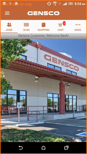 Gensco App screenshot