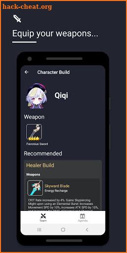 Genshin Builder screenshot
