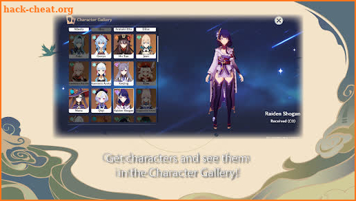 Genshin Impact Wish Sim screenshot