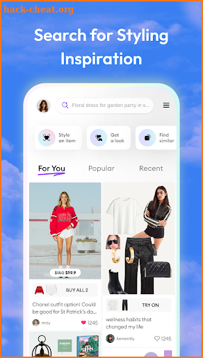 Gensmo - Your AI Fashion Agent screenshot