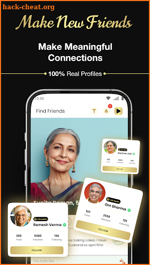 GenWise: Meet 30Lac+ Seniors screenshot