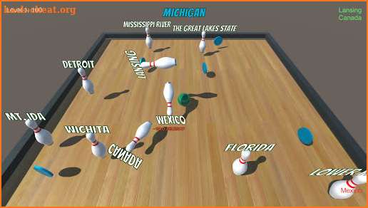 Geo Bowling screenshot