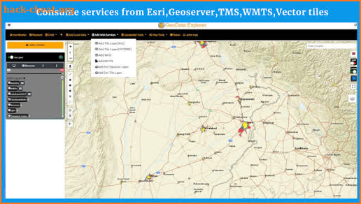 Geo Data Explorer screenshot