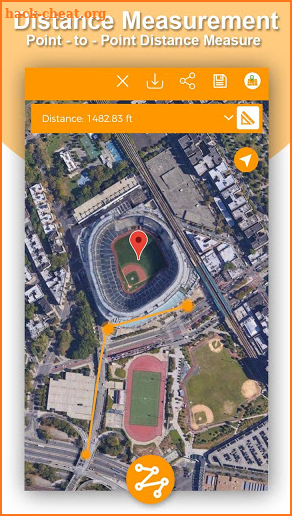 Geo Land Area Calculator_Gps Distance Measure screenshot
