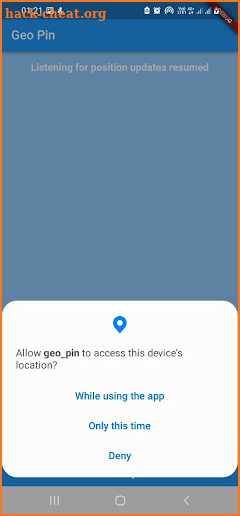 Geo Pin screenshot