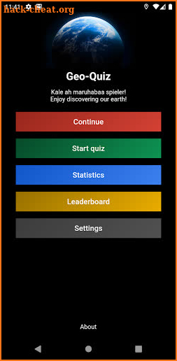 Geo-Quiz screenshot