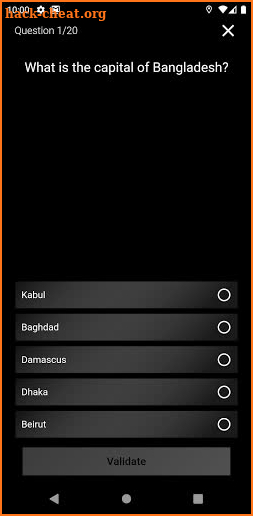 Geo-Quiz screenshot