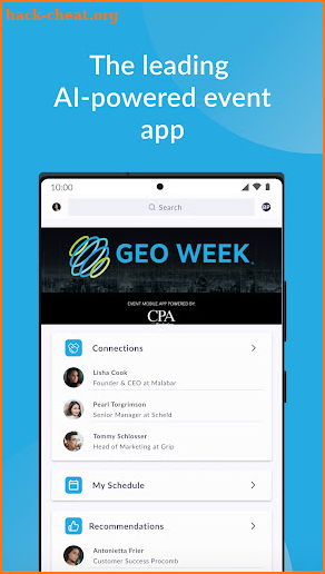 Geo Week screenshot