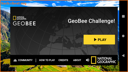 GeoBee Challenge screenshot