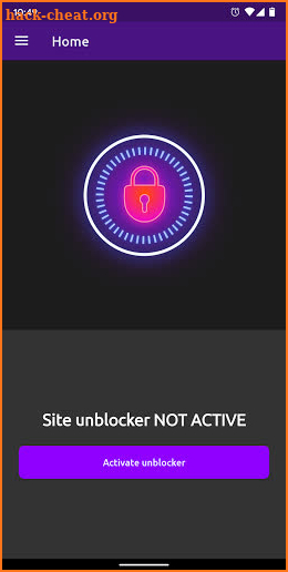 Geobtain Free Proxy DNS website unblocker screenshot