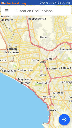 Geodir Maps - Buscador de Lugares y Domicilios screenshot