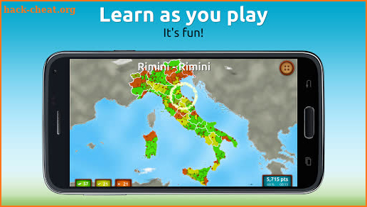 GeoExpert - Italy Geography screenshot