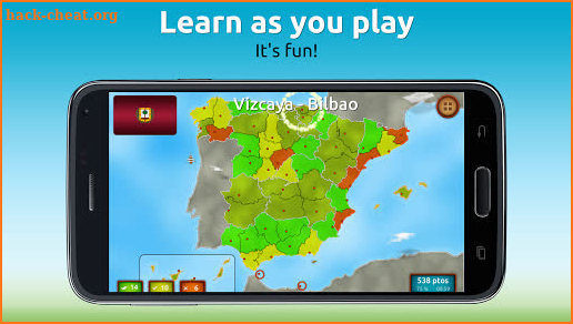 GeoExpert - Spain Geography screenshot