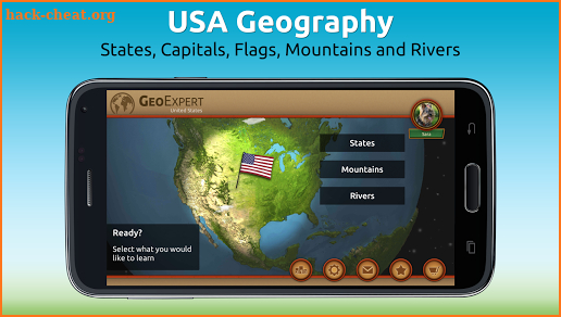 GeoExpert - USA Geography screenshot