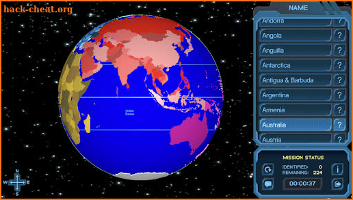 GeoFrog screenshot
