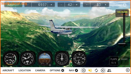 GeoFS Light - Flight Simulator screenshot