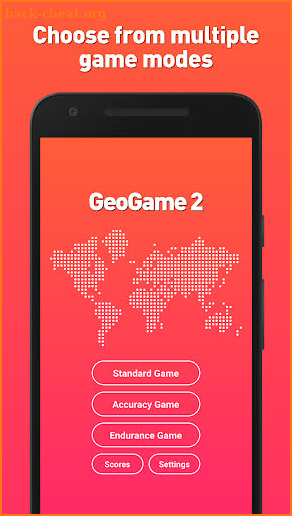 GeoGame 2 - Unlimited geoguess quiz game screenshot