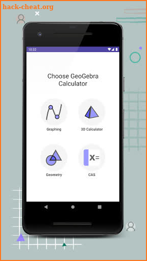 GeoGebra Calculator Suite screenshot
