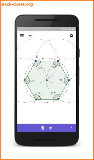 GeoGebra Geometry screenshot
