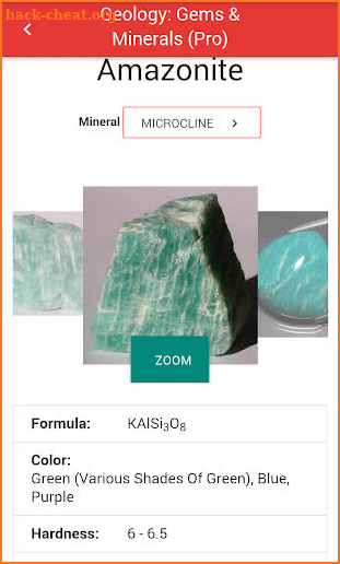 Geology: Gems & Minerals (Pro) screenshot