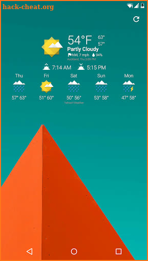 Geometric Weather Icons  for Chronus screenshot