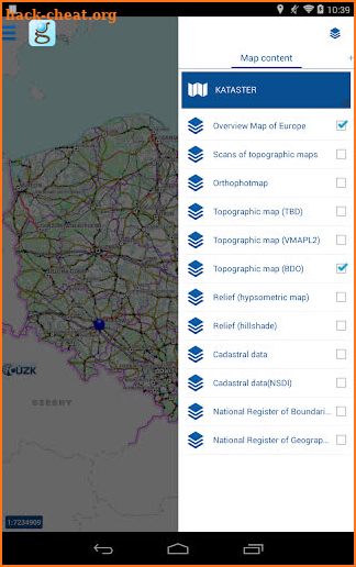 Geoportal Mobile screenshot