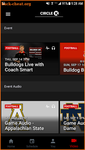 Georgia Bulldogs Gameday LIVE screenshot