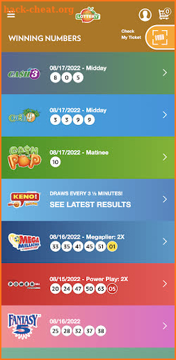 Georgia Lottery Official App screenshot
