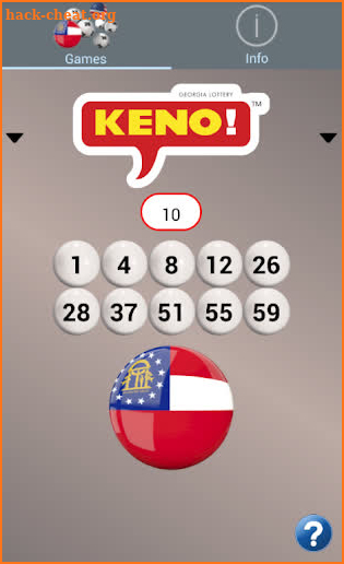 Georgia Lottery Pro: Algorithm screenshot