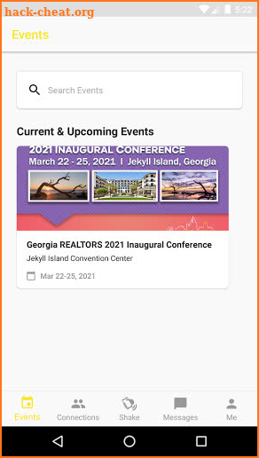 Georgia REALTORS® Events screenshot
