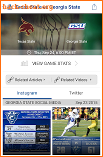 Georgia State Panthers: Free screenshot