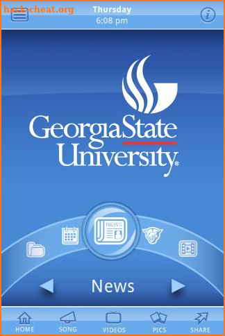 Georgia State University screenshot