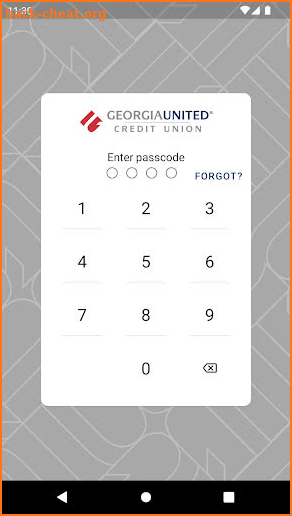 Georgia United Credit Union screenshot
