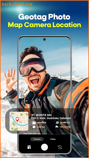 Geotag Map Camera Location App screenshot