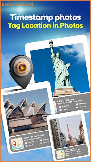 Geotag Map Camera Location App screenshot