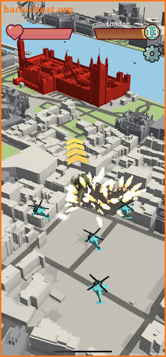 Geozilla - Destroy Real Cities screenshot