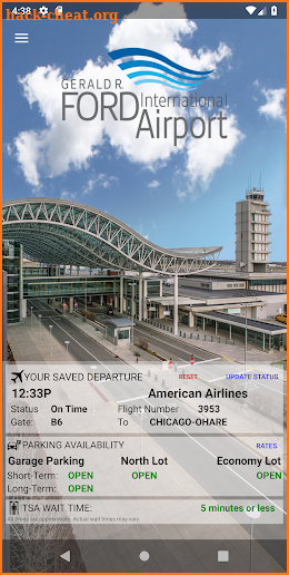 Gerald R. Ford Airport screenshot